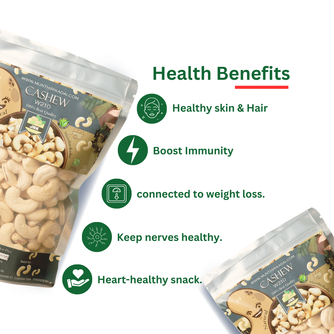 Benefits of cashew W210