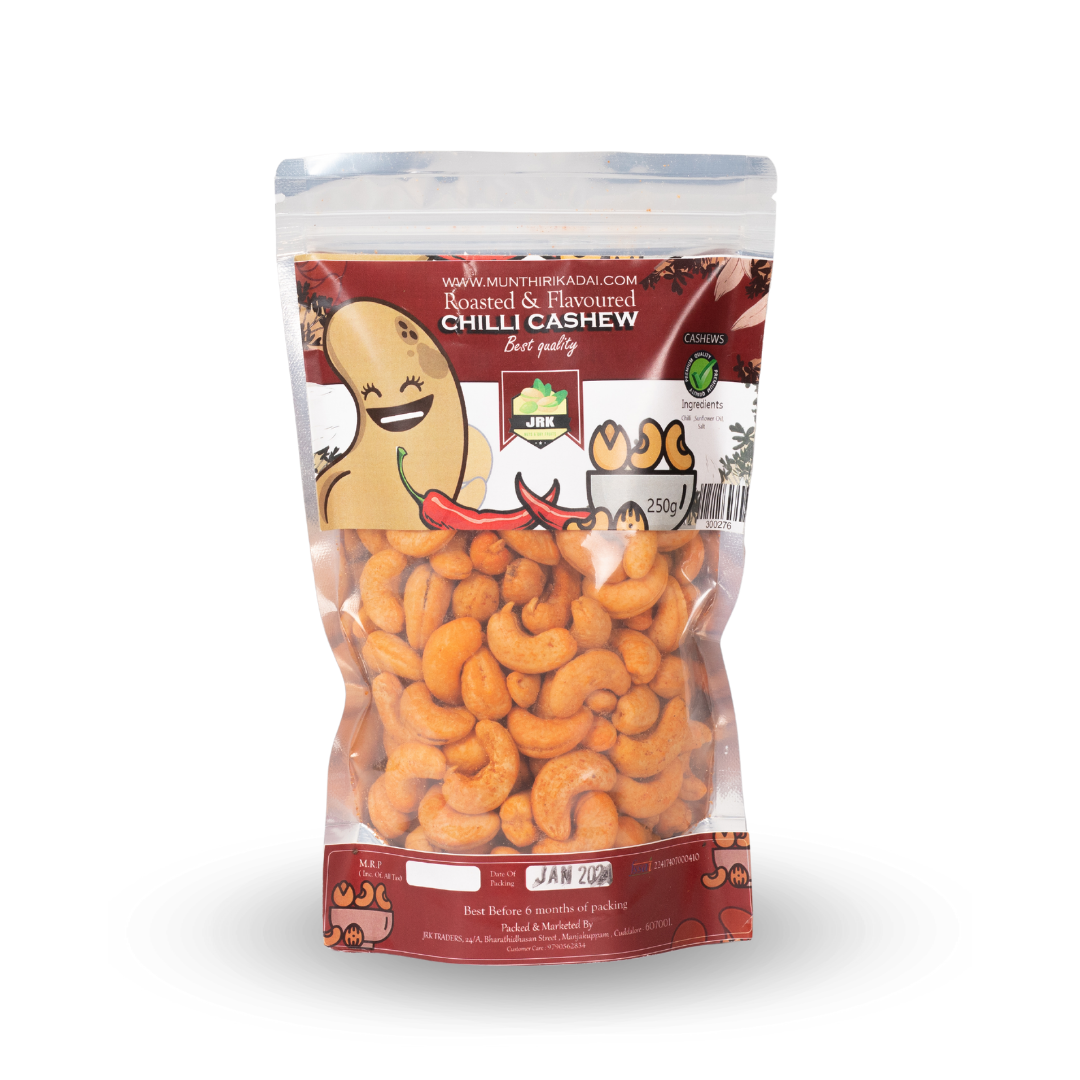 Roasted & Flavoured With Chilli Cashew