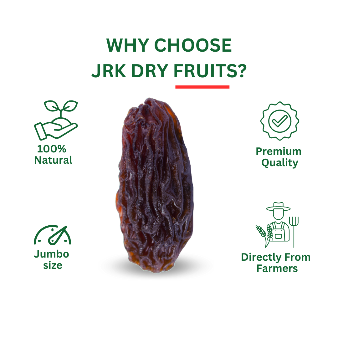 Black Raisins With Seeded Jumbo-250g
